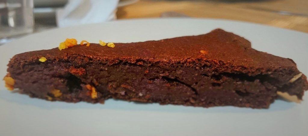 Brownie de azukis